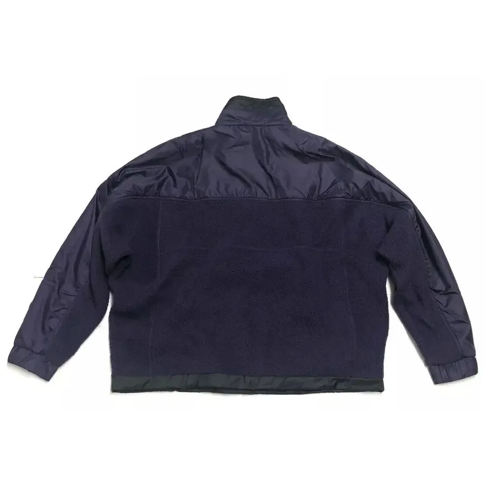 Adidas Sherpa Pullover Jacket Size M Track Coat Purple ED7185 RYV LIT